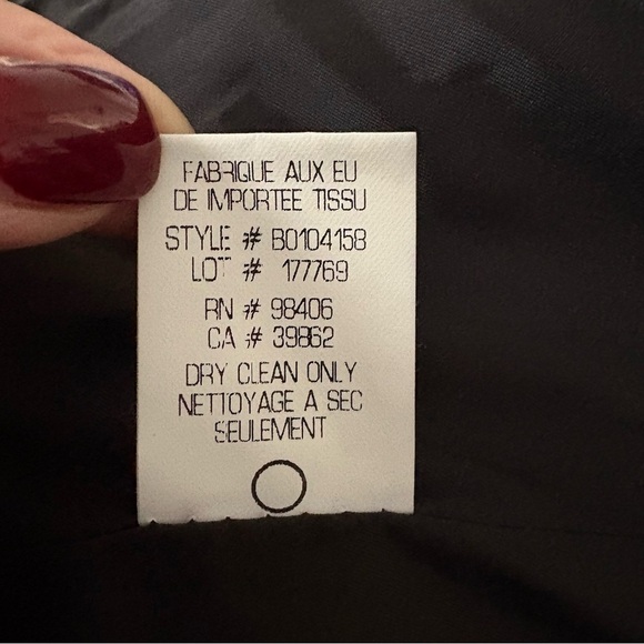 Theory Black Sparkle Tweed Jacket Blazer Career Size 10 - Picture 2 of 5